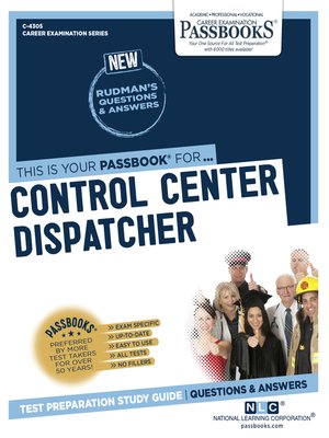 cover image of Control Center Dispatcher